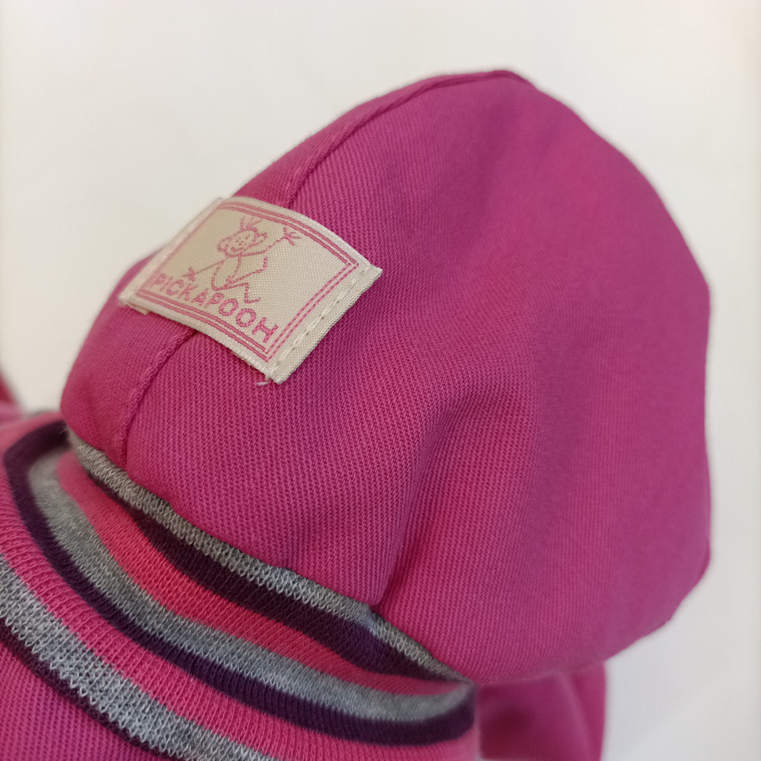 Cappellino per il sole "Pompiere" rosa azalea protezione UV60